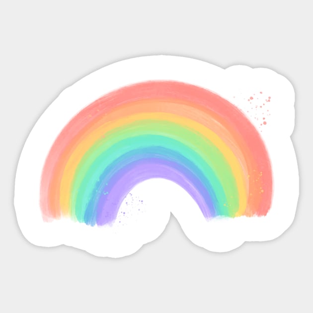 Support Our NHS Rainbow Design Nhs Uk Sticker TeePublic
